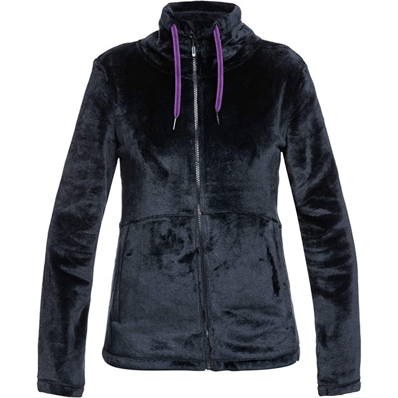Roxy Tundra Fleece-Black – Purple Cord