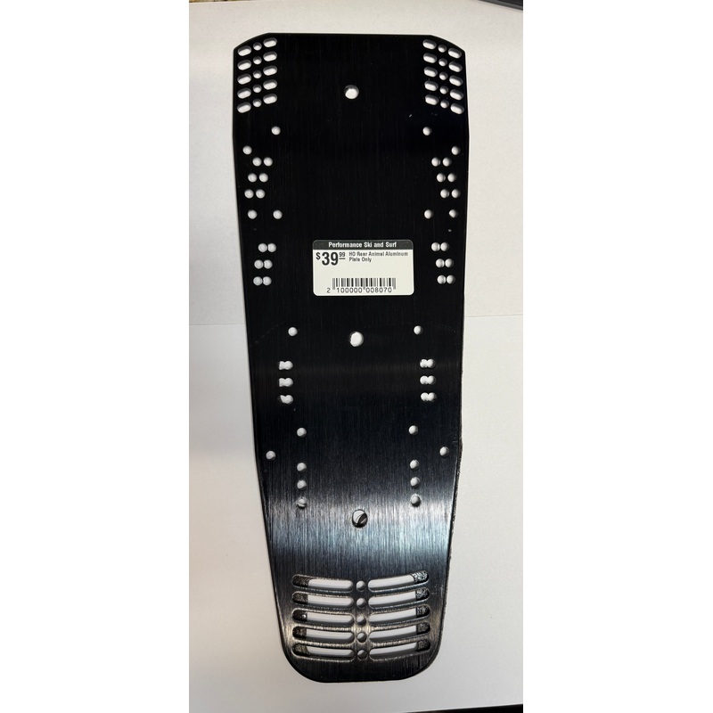 HO Rear Animal Aluminum Plate Only