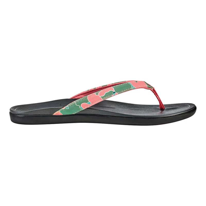 Olukai Ho’ Opio  Womens Sandals Aeo-Coral-10
