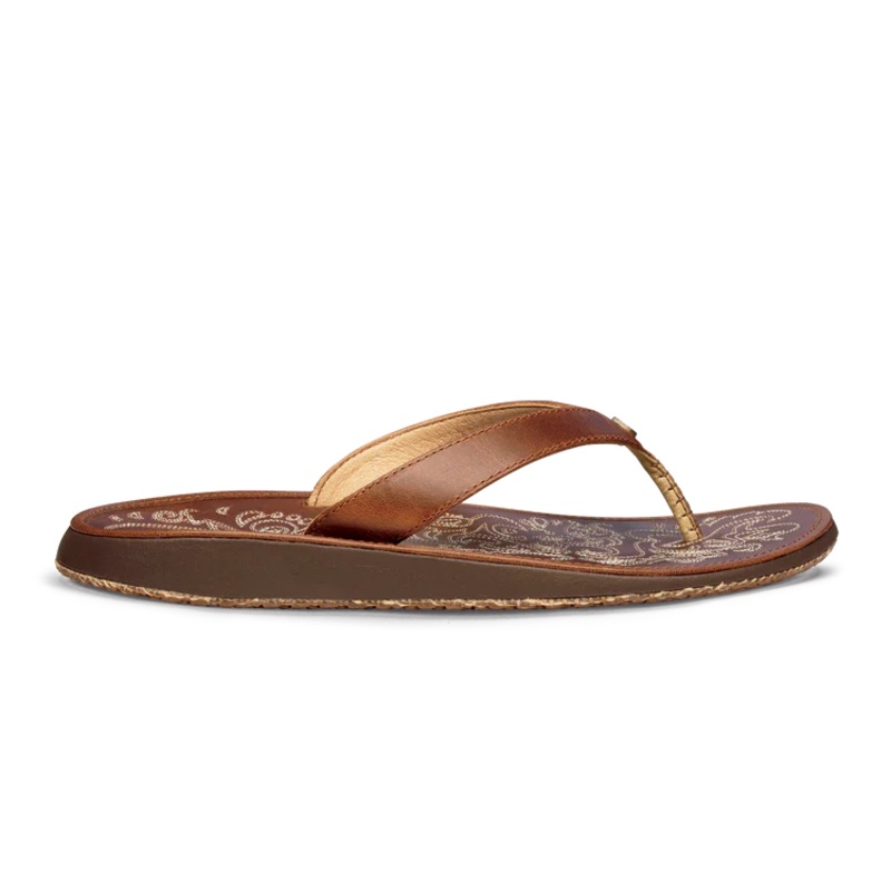 Olukai Paniolo Womens Sandal Natural / Natural