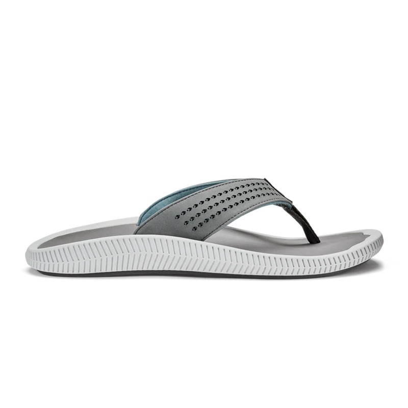 OluKai Ulele Mens Sandal -Stone