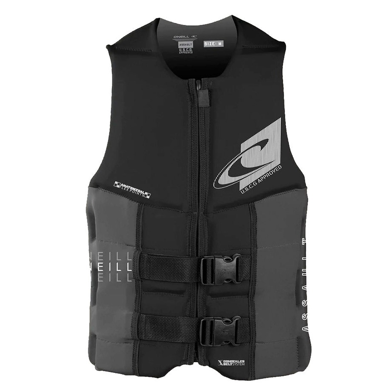 ONeill Assault USCG Life Vest Black / Graphite