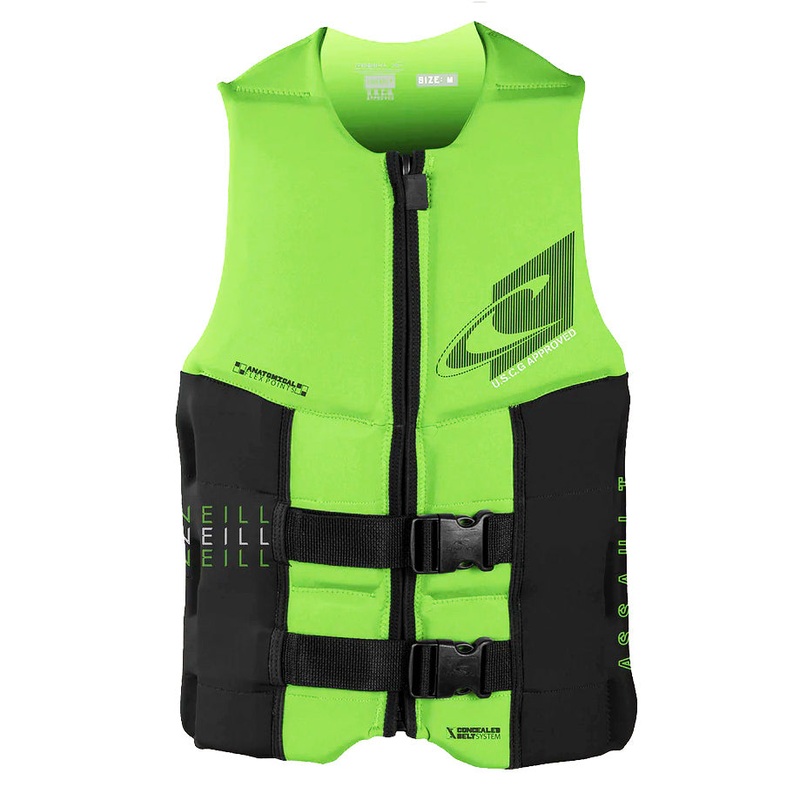 ONeill  Assault USCG Vest- Dayglow/Black