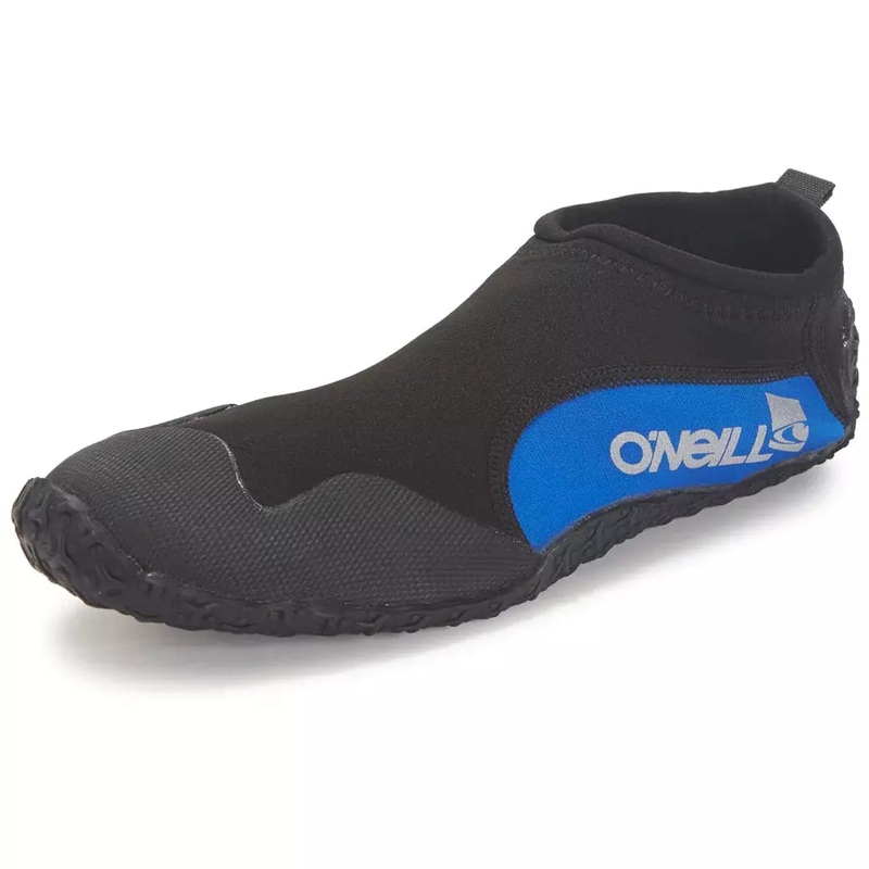 ONeill Reactor 2mm Reef Booties Black Pacific Blue