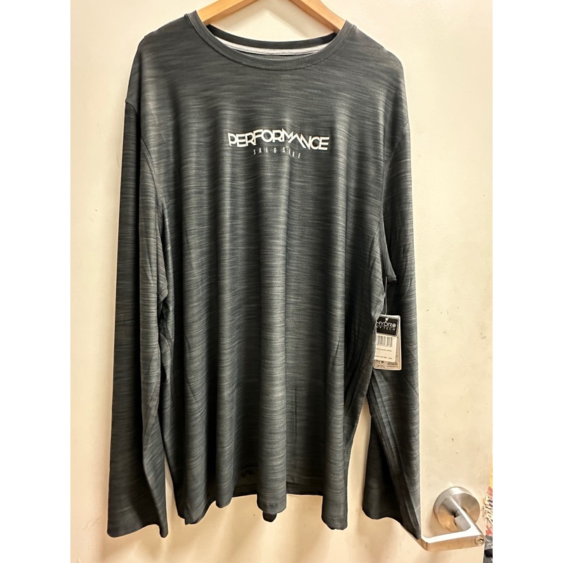 Performance Sessions Long Sleeve Rash Shirt- Chrome
