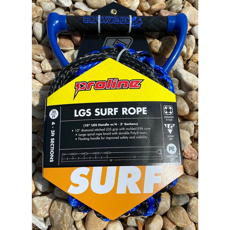 Performance Ski and Surf 25 Pro Surf Rope / Handle Combo – Blue/Black