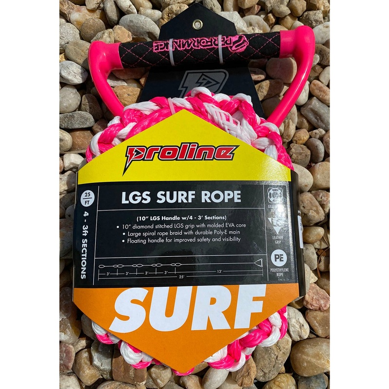 Performance Ski and Surf 25 Pro Surf Rope / Handle Combo – LG Pink/White