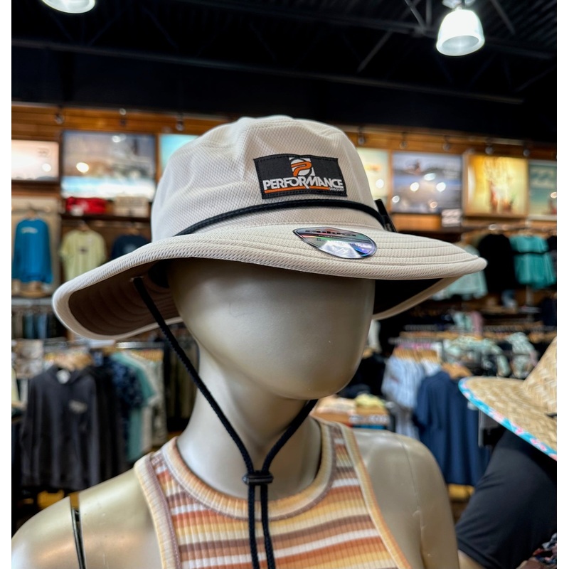 Performance Ski and Surf Soldier Bush Hat Stone