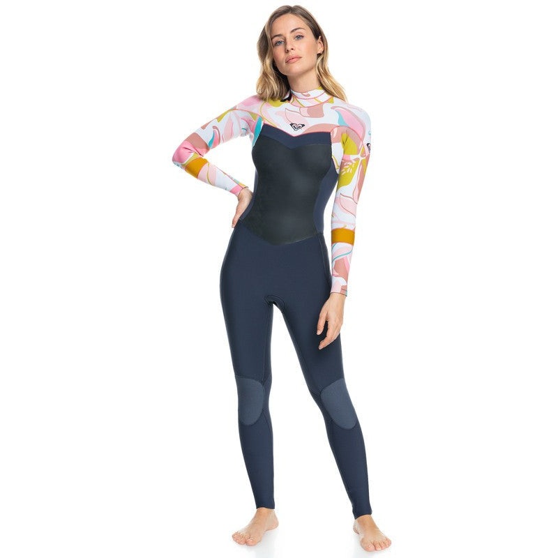 Roxy 4/3 mm Syncro Back Zip Full Wetsuit XSMY