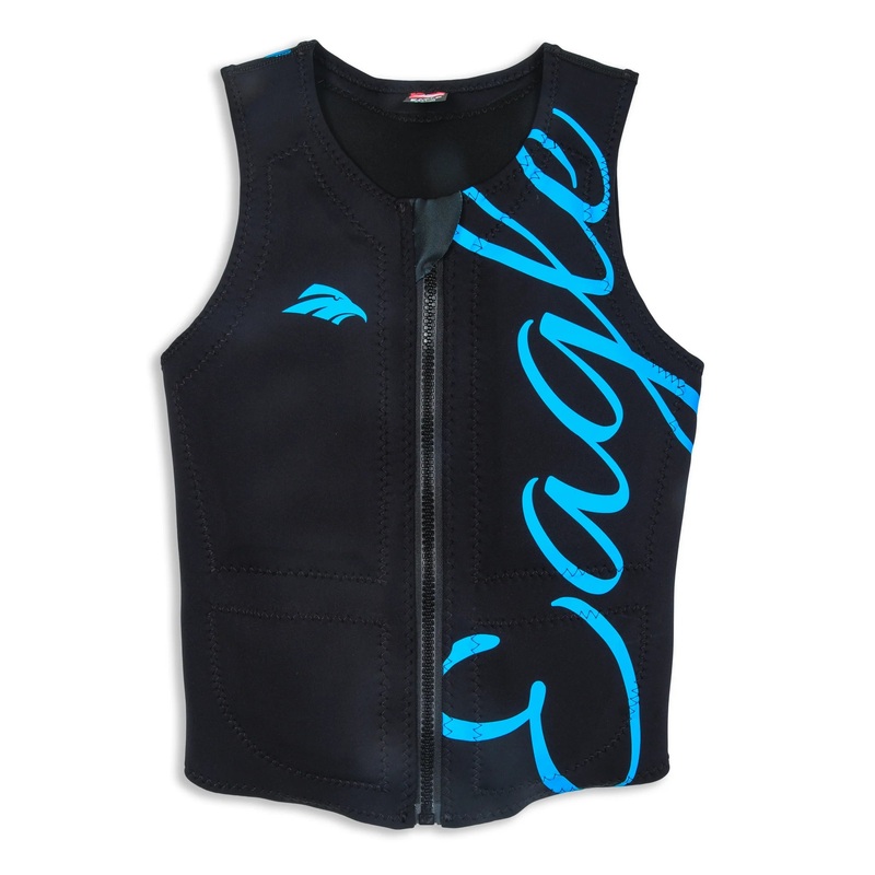 Eagle Jr Pro Logo Highlight Vest Black – Blue