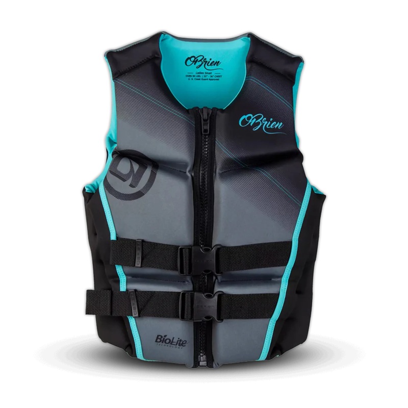 OBrien Womens Flex V Limited CGA Wake Vest-Mint