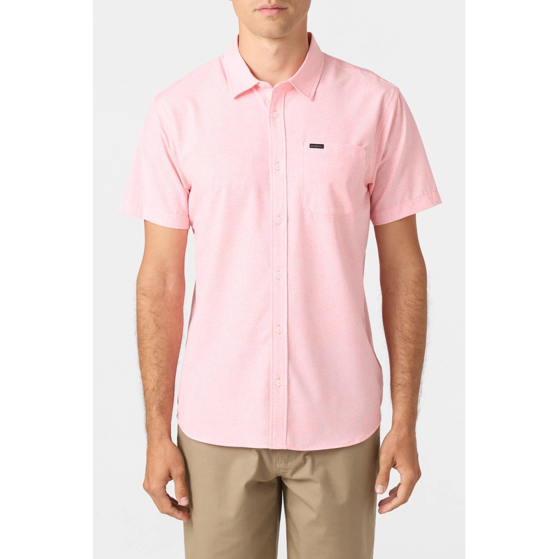 ONeill Travler UPF Traverse Standard Fit Woven Shirt Candlelight