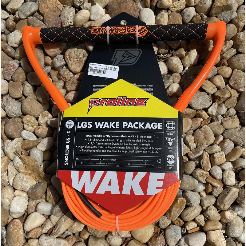 Performance Ski and Surf LGS Pro Spectra Wake Rope-Handle Combo 75 – Orange