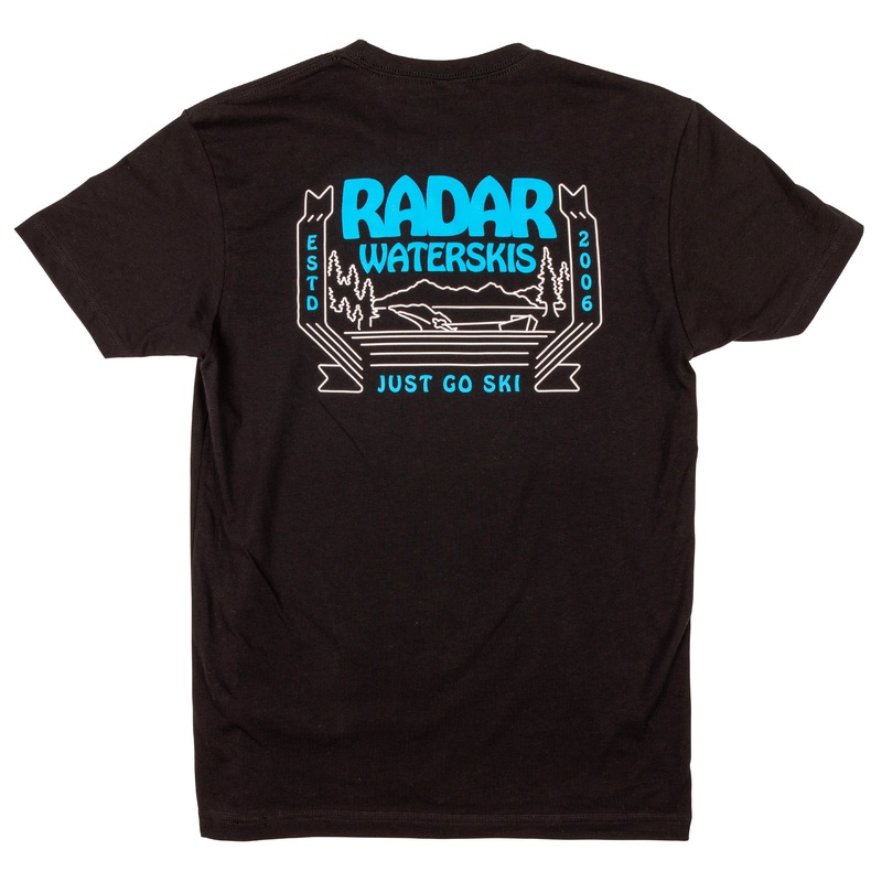 Radar 2025 Vibe Tee Black