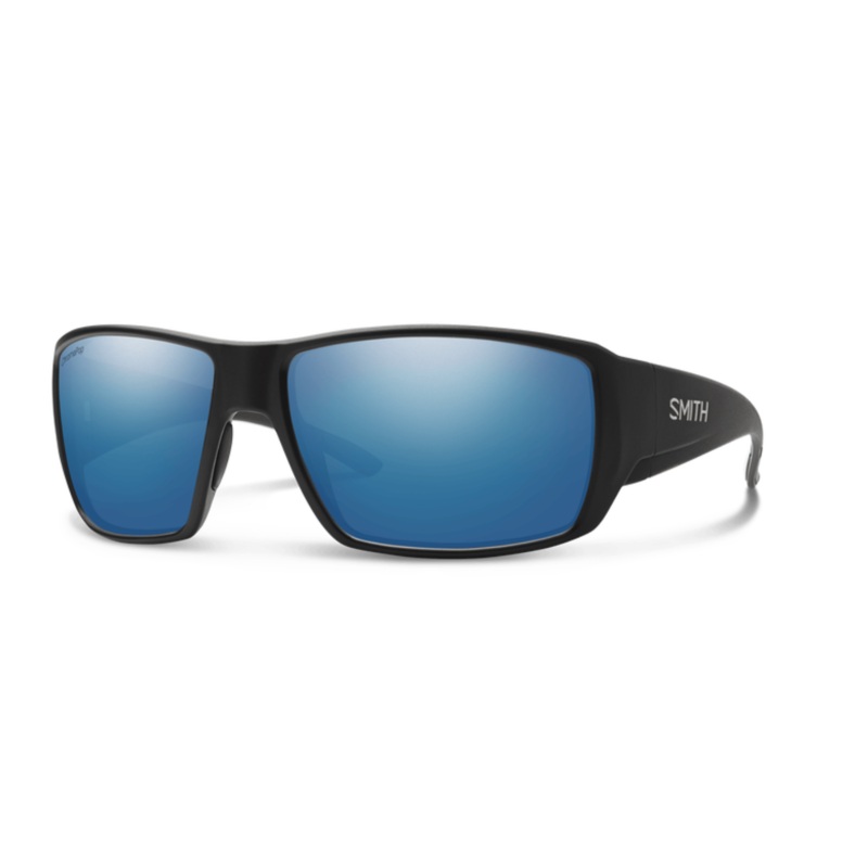 Smith Guides Choice Matte Black / Chroma Pop Glass Polar Blue Mirror
