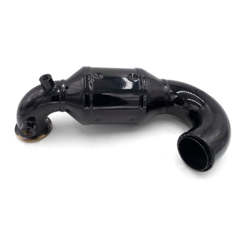 EXHAUST, S/C FORD RISER ASM BANK 1, BLACK