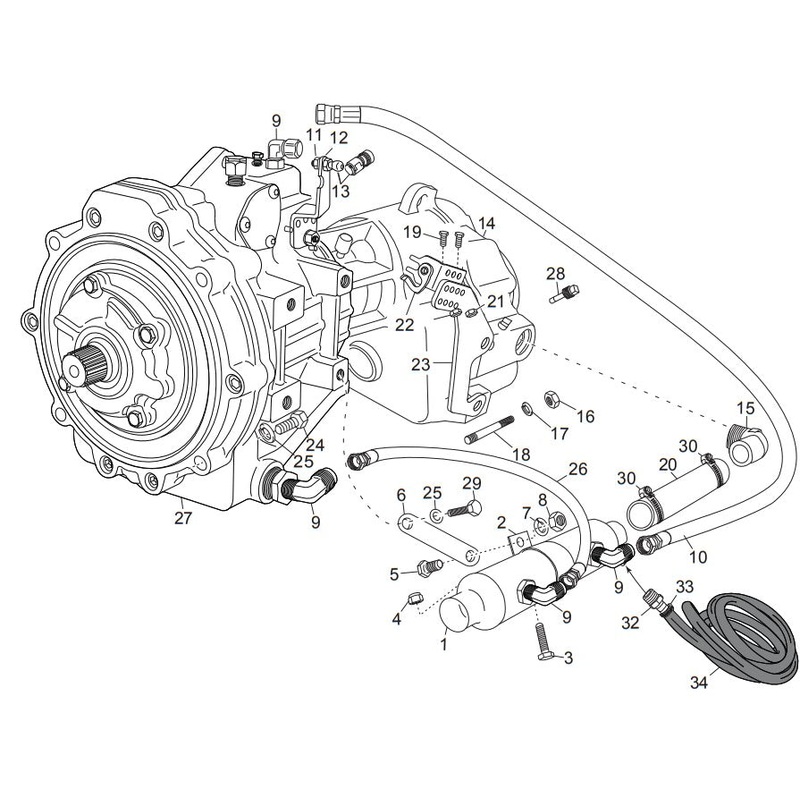 PCM Vdrive Assembly, 1.72:1 Ratio