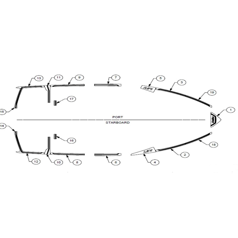 Softgrip Deck Track Kit – 2021 23 LSV