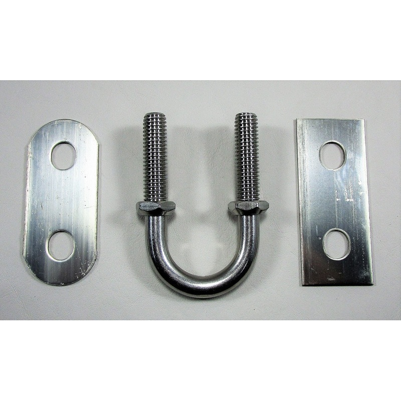 Bow Eye 1/3 X 2 w/Wide Backing Plate (Stern)
