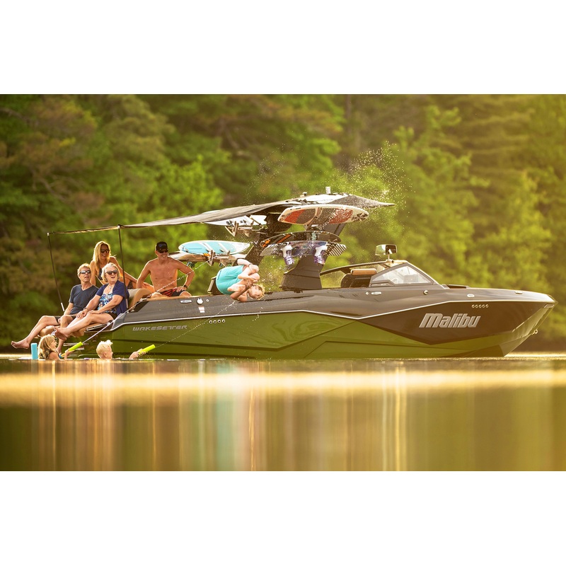 Malibu 26LSV Solo Mesh Transom Awning, GV/GX Tower, ’23-’24