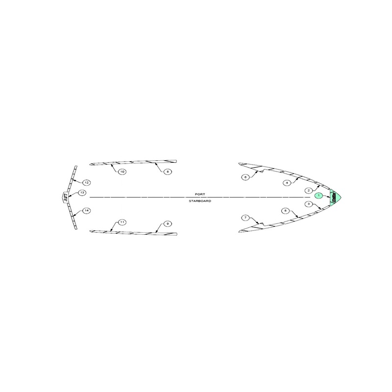 ’19-’20 Wakesetter 25 LSV Deck Track