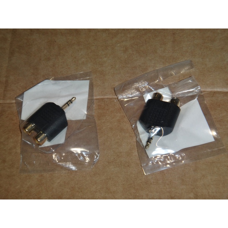 RCA Audio Splitter Adapter, Stereo