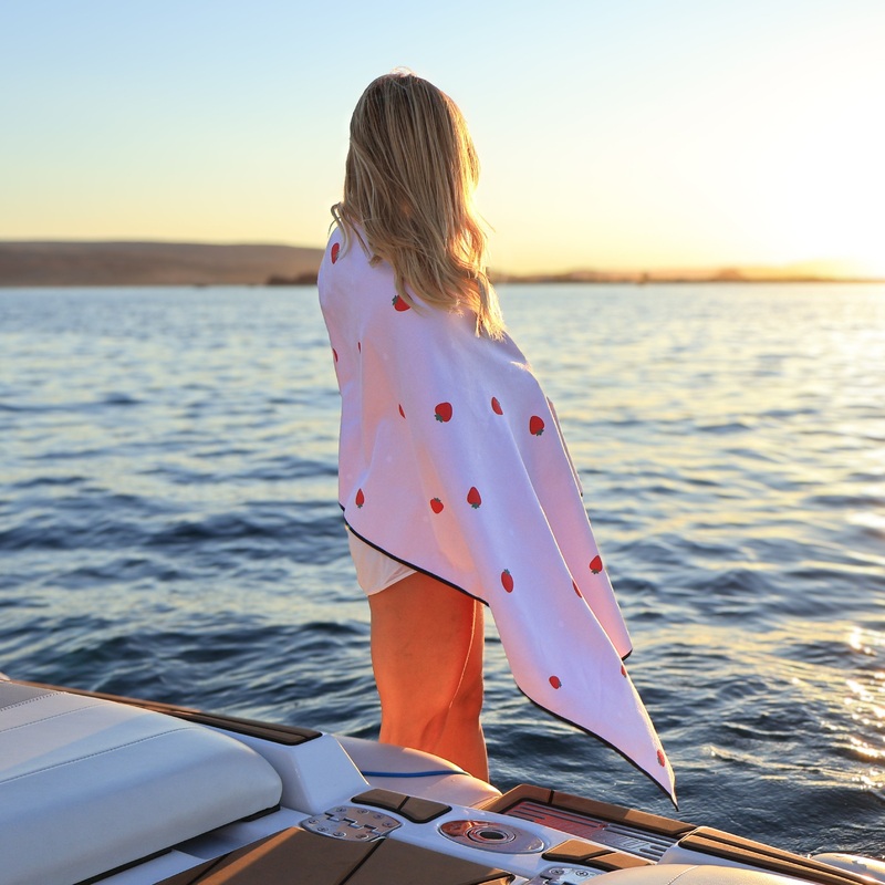 Wake Head – Berry Sweet Lake Towel