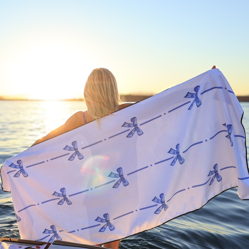 Wake Head – Blue Bliss Lake Towel