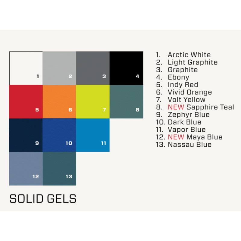Malibu/Axis Solid Gel-coat – 2024 Model Year