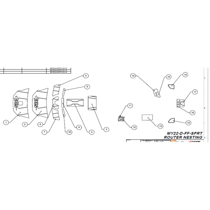 Swim Platform + Walk Through + Misc T250 Soft Grip Kit