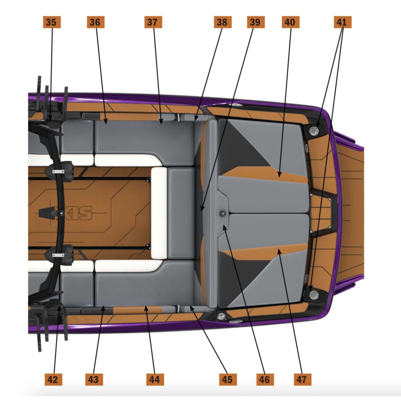 AXIS Sundeck Hatch Upholstery
