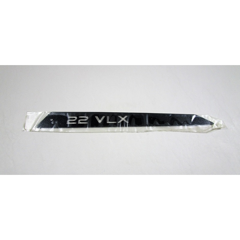 Model Designator, 22 VLX, Port, Back Lit, Windshield, K, ’16-’18