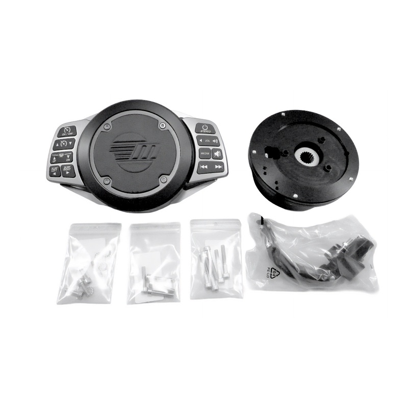 Steering Wheel, Control Panel & Hardware, Isotta w/Controls, 16