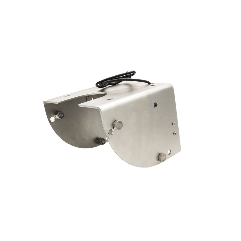 Wedge Transom Bracket, w/CPI Sensor, Shot Peened SS, Axis, Rev2, 17
