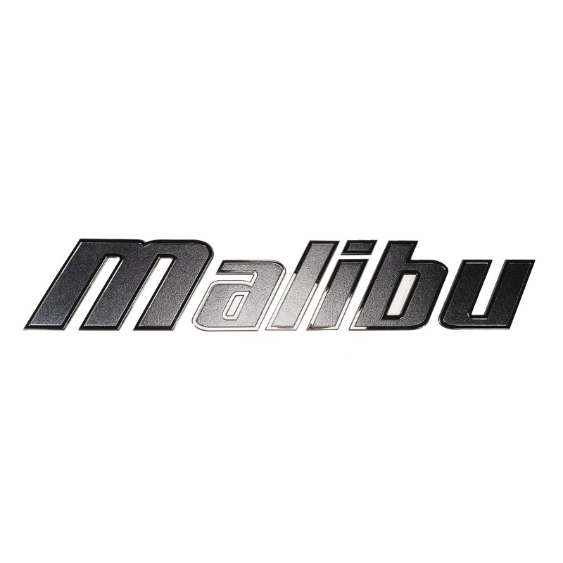 “Malibu” Emblem – Charcoal