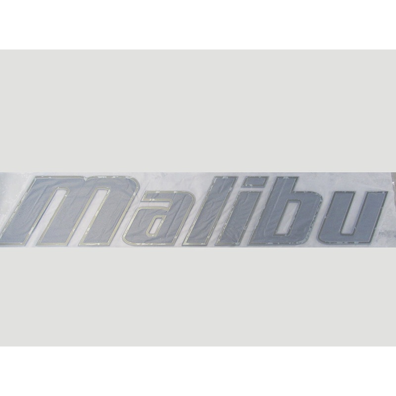 Emblem, MALIBU Logo, BLACK