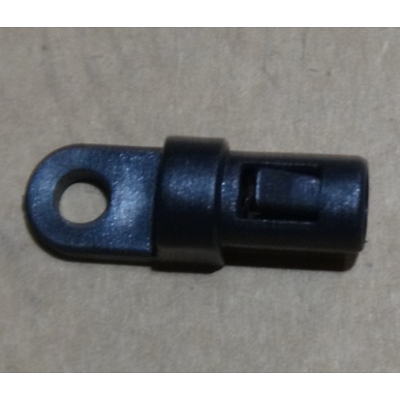Strap End, Screw Eye, Plastic, For 1/4 Poly Cord