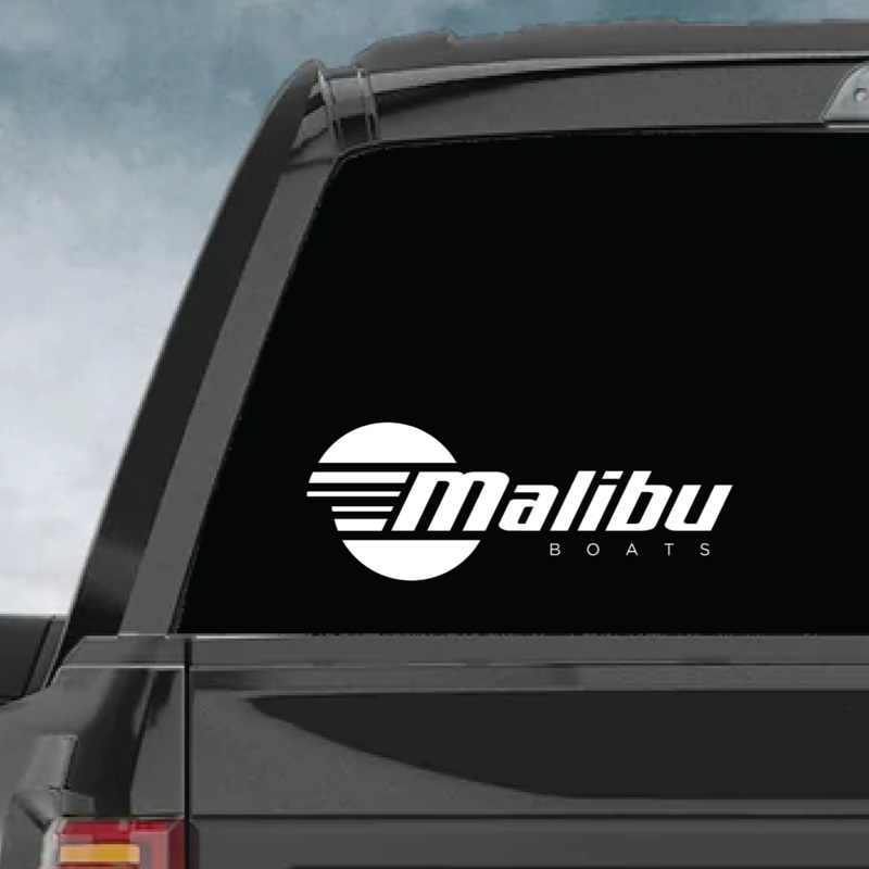 12″ Malibu/Axis Truck Die Cut Decal