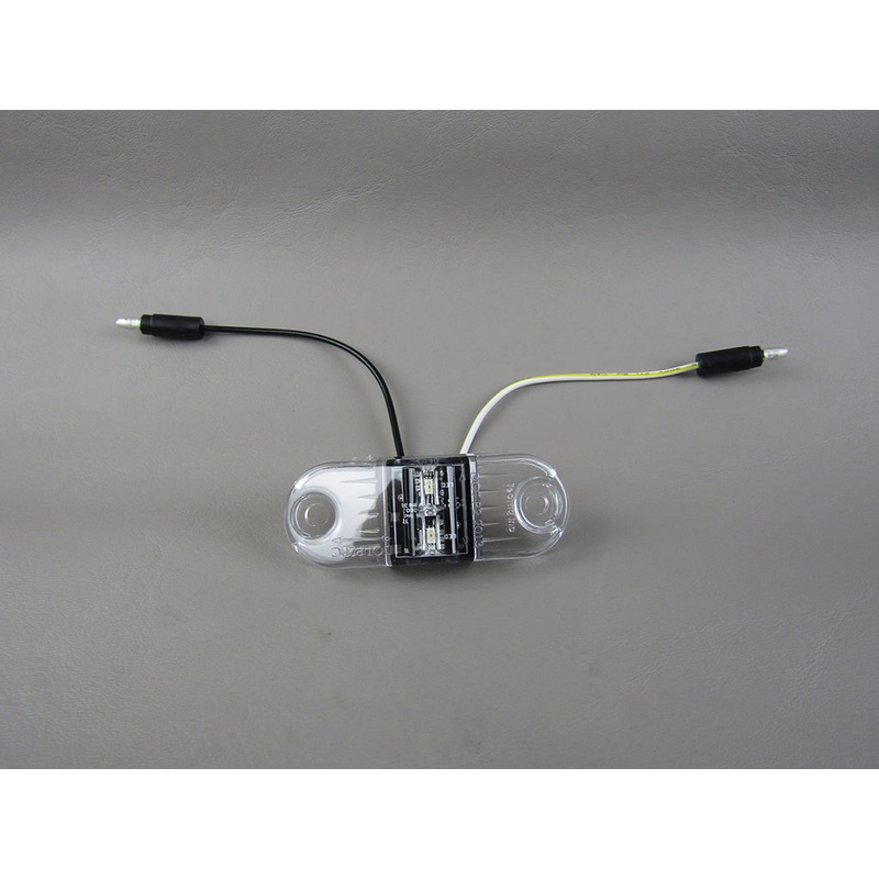 Light, Clearance, Clear Lens, Amber LED, 0.156 M Bullet