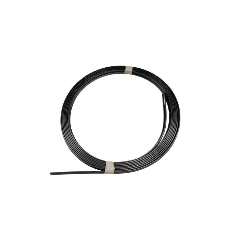 Molding, Rub Rail, 4MM, Base, Black, 60′