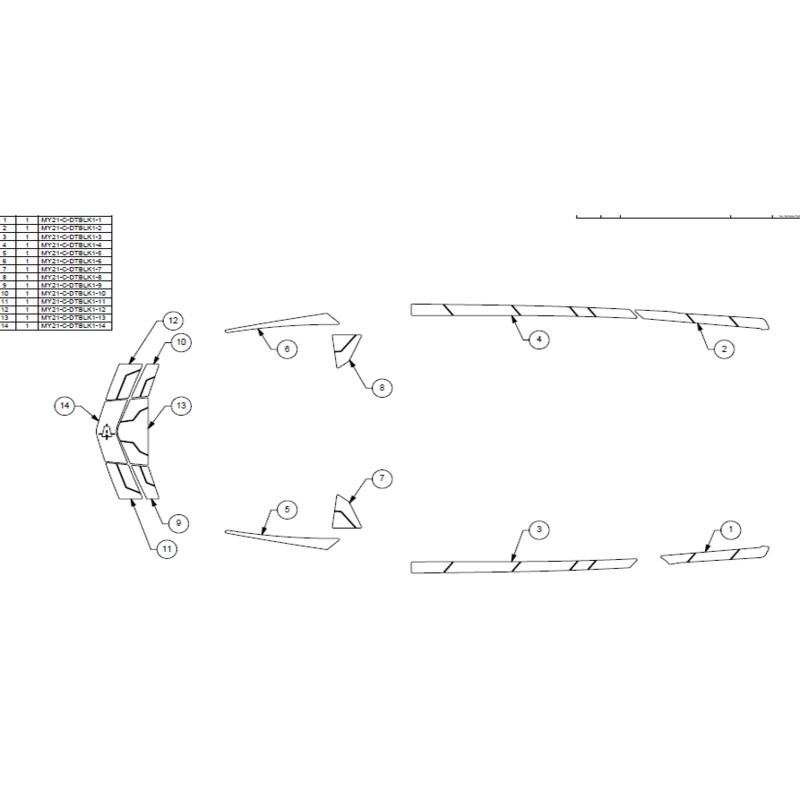AXIS A24 Deck Track