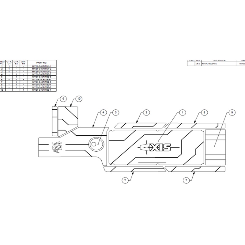 AXIS A24 Transmission Door Soft Grip