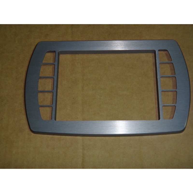 Bezel, Medallion Display, Alum, Brushed Gray Anodized, F, ’13