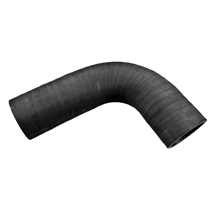 Elbow, Exhaust, 3-1/2, Rubber, Short x Long, -15