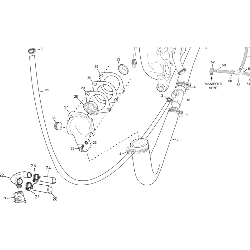 Thermostat Kit 6.0L Crusader Series