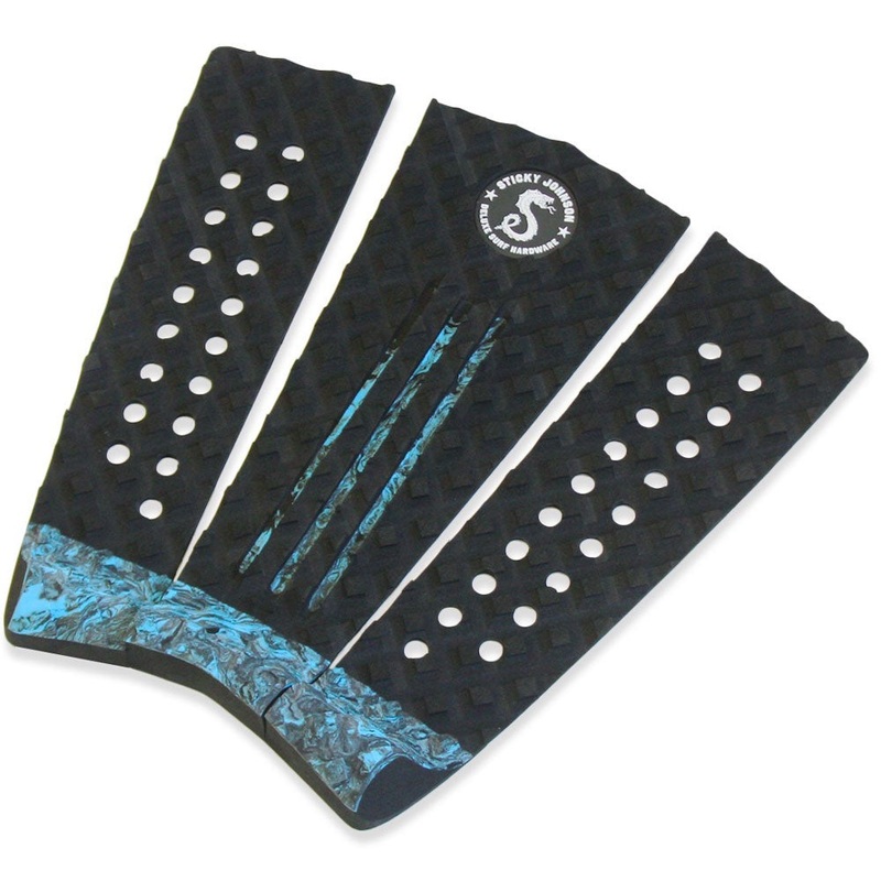 Big Boi Sabre Tail Pad – Black/Marble Blue