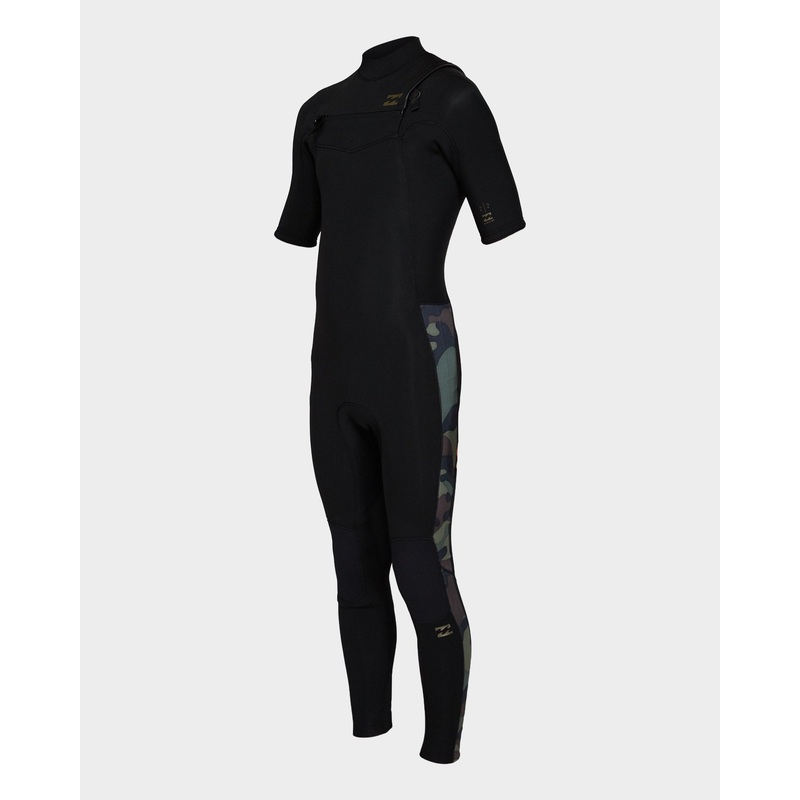 Billabong Boys Revolution 2/2 Short Arm Steamer – Chest Zip