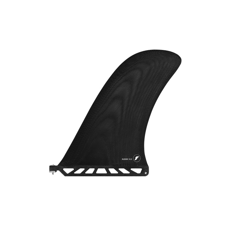 Futures Rudder 10″ Longboard Fin – Black