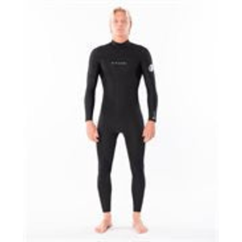 Rip Curl Dawn Patrol 3/2mm Back Zip Wetsuit Steamer – Black
