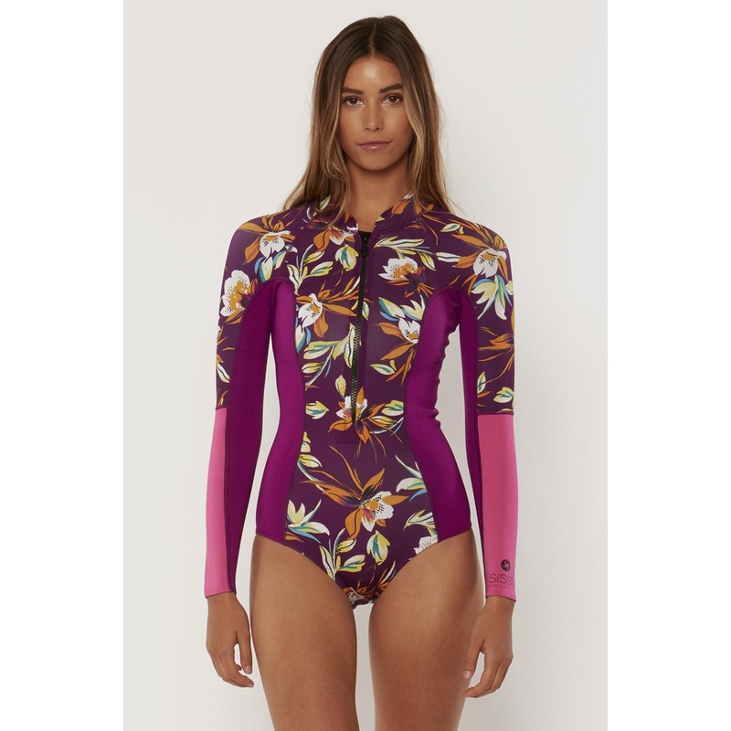 Sisstrevolution PESCADORA CHEEKY LONG SLEEVE SPRING SUIT – Boysenberry